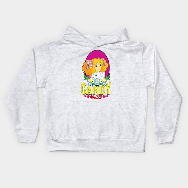 Candy Candy Kids Hoodie by santanafirpo